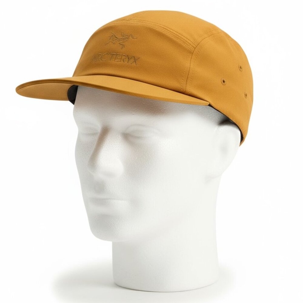 NWT Arc'teryx GORE-TEX Gore 5 Panel Cap Waterproof Hat Adjustable Snapback Yukon